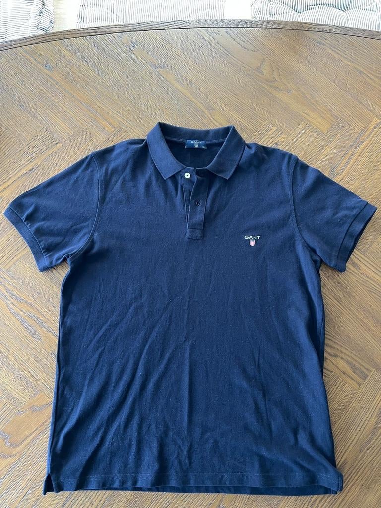 Gant Polo Shirt Heren Maat XL, Kleding | Heren, Polo's, Blauw, Maat 56/58 (XL), Ophalen of Verzenden, Zo goed als nieuw