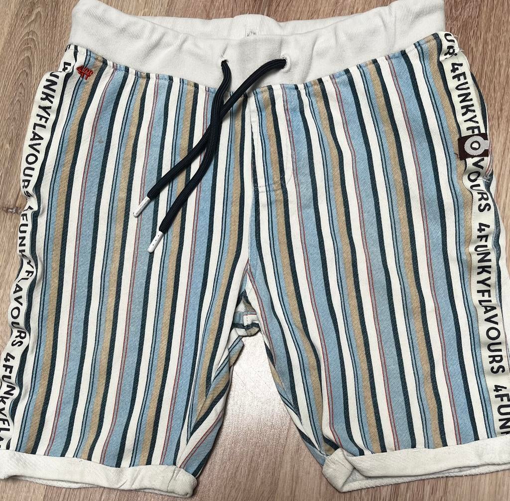 4FF 4FunkyFlavours short morte broek stripes, Ophalen of Verzenden, Gebruikt, Jongen, Broek