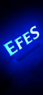 Efes bier reclame lamp, Ophalen of Verzenden, Reclamebord, Plaat of Schild, Overige merken