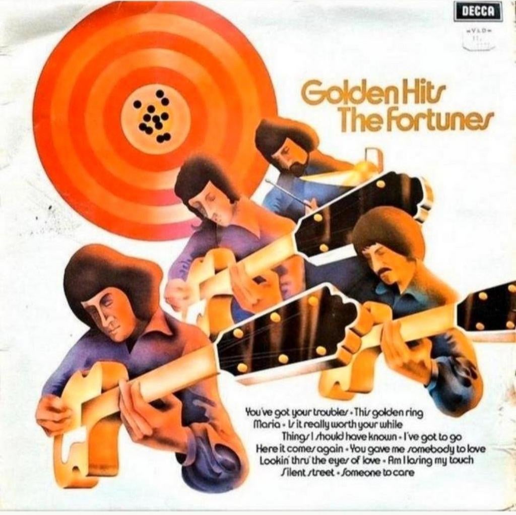 LP  THE FORTUNES - The Fortunes Golden Hits, Cd's en Dvd's, Vinyl | Pop, Ophalen of Verzenden, Gebruikt, 12 inch