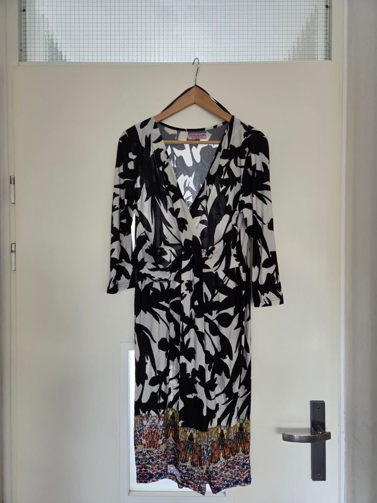 Tessa Koops dress nieuw mt XL - Super gave travel stof, Ophalen of Verzenden