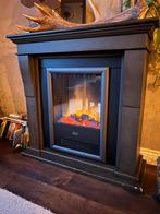 Sfeervolle schouw met elektrische haard Ruby, Huis en Inrichting, Ophalen, Gebruikt, Vrijstaande haard, Elektrische haard
