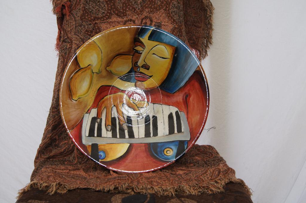 Bord  ( Moderne kunst Beschilderd, Ophalen of Verzenden