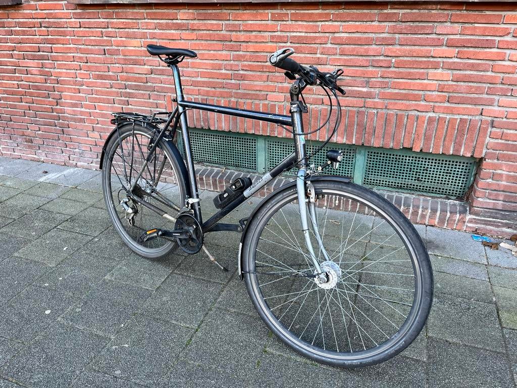Staiger Herenfiets 60cm - Shimano Deore XT, Trekking/Stad, Gebruikt, Versnellingen, 57 tot 61 cm, Ophalen