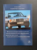 Brochure Mercedes-Benz 190 (W201) 1988 (facelift), Ophalen of Verzenden, Zo goed als nieuw, Mercedes