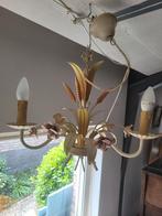 Vintage Franse metalen plafondlamp, Heikant 21 Kaatsheuvel, Belle Vieille Brocante, Ophalen of Verzenden, Zo goed als nieuw