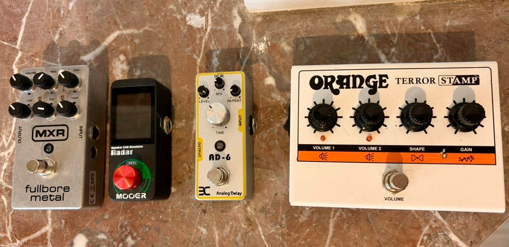 Mooer radar + andere, Muziek en Instrumenten, Effecten, Ophalen of Verzenden, Zo goed als nieuw