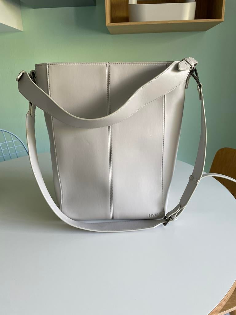 HVISK Schoudertas, Ophalen of Verzenden, Zo goed als nieuw, Grijs