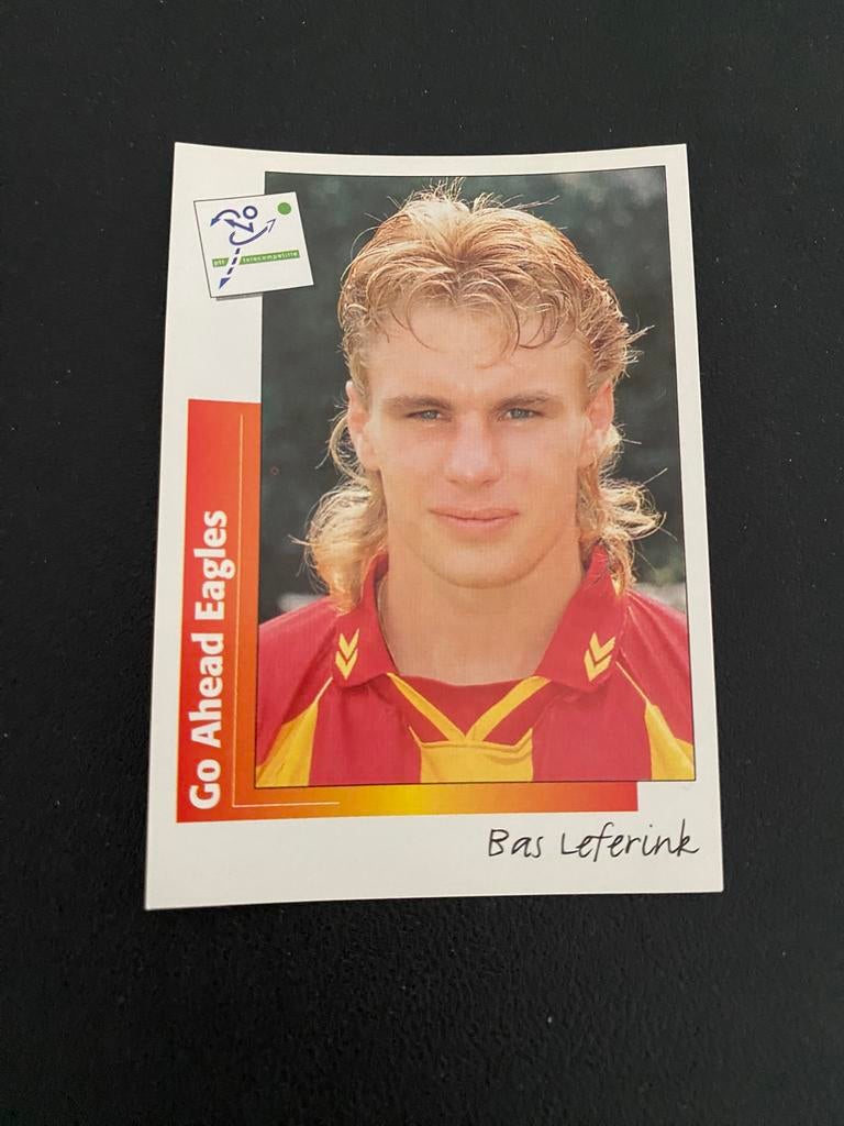 Bas Leferink - Go Ahead Eagles - Panini Voetbal 96, Ophalen of Verzenden, Zo goed als nieuw, Overige binnenlandse clubs, Poster, Plaatje of Sticker