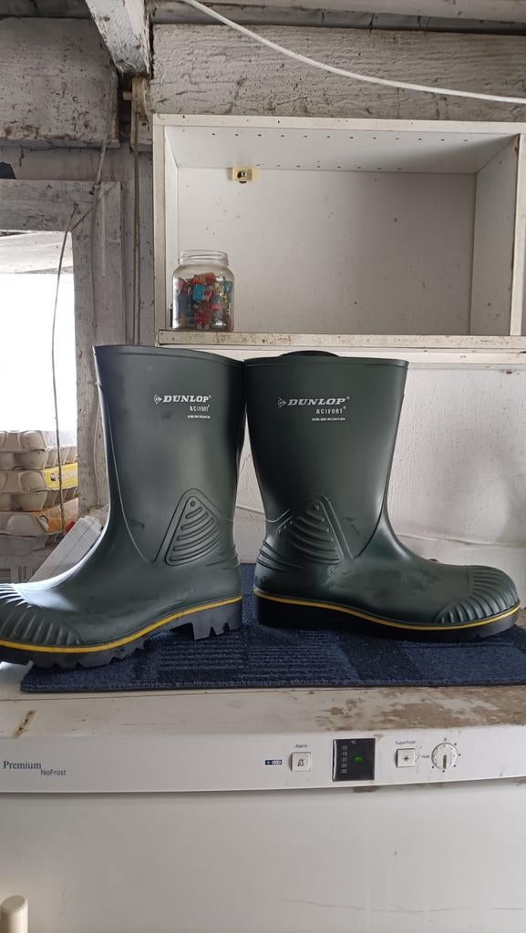 dunlop laarzen maat 42, Ophalen of Verzenden, Zo goed als nieuw, Laarzen