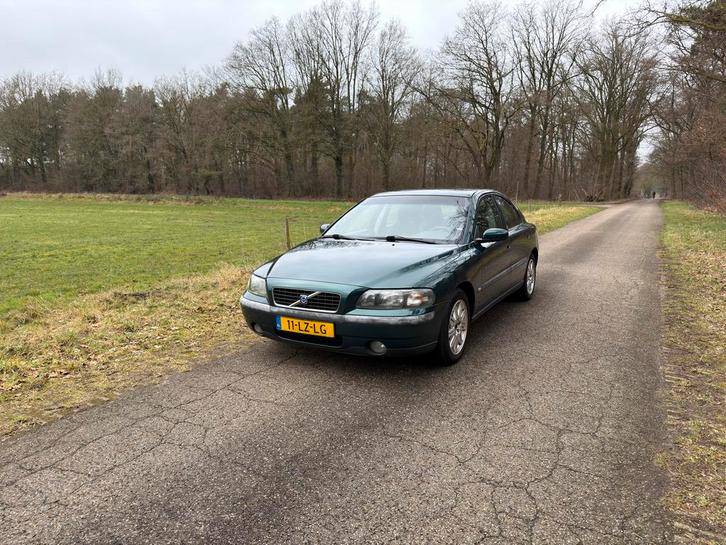Volvo S60 2.4 170PK 2003 Groen, Auto's, Volvo, Particulier, S60, Benzine, D, Sedan, Handgeschakeld, Origineel Nederlands, Groen