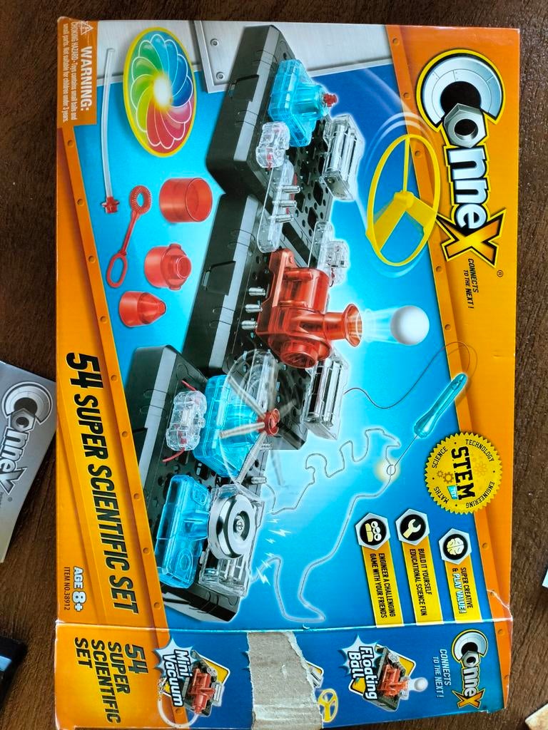 Connex, 54 super scientific set, Ophalen