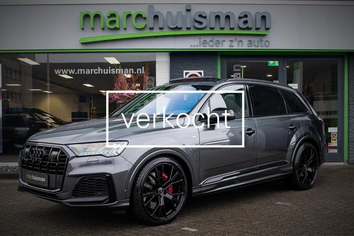 Audi Q7 60 TFSI e quattro Competition / S-LINE / PANODAK / 2, Auto's, Audi, Bedrijf, Te koop, Q7, 360° camera, 4x4, ABS, Adaptive Cruise Control