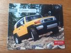 Folder 2010 Toyota FJ Cruiser - Canada, Toyota Canada, Toyota, Ophalen of Verzenden, Zo goed als nieuw