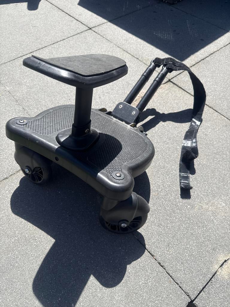 Meerijdplankje met zitje voor kinderwagen, Kinderen en Baby's, Kinderwagens en Combinaties, Ophalen, Gebruikt, Kinderwagen, Overige merken