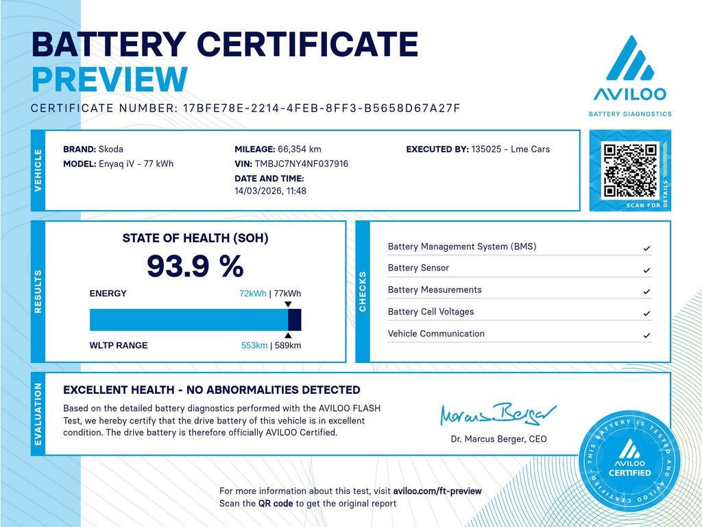 Skoda Enyaq iV 80 Sportline|SFEER|ADAPTIVE|APPLE CARPLAY|NAP, Auto's, Skoda, Automaat, Achterwielaandrijving, Gebruikt, Zwart