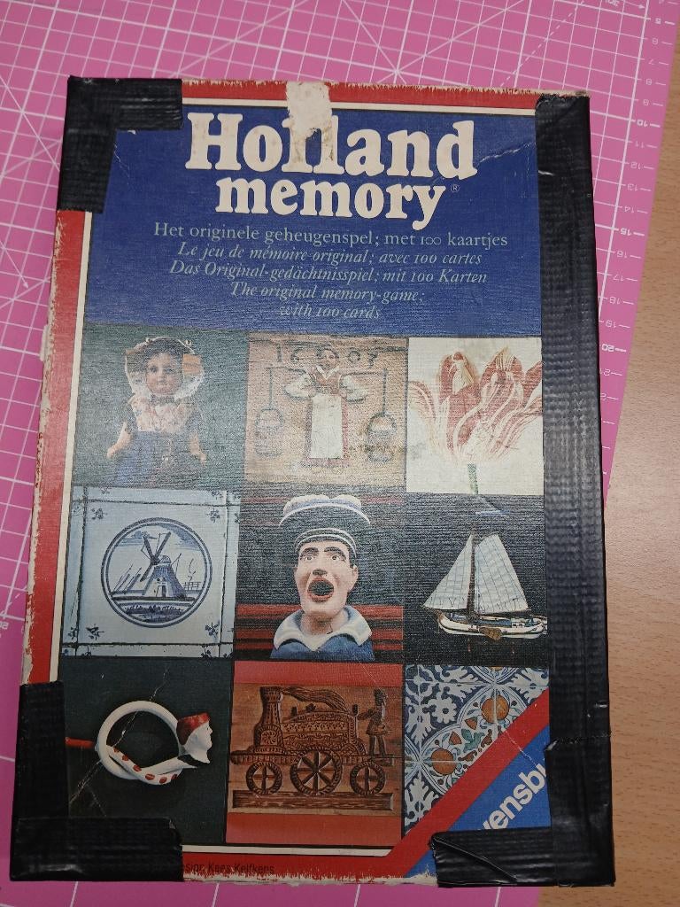 Holland Memory, Drie of vier spelers, Ophalen of Verzenden, Gebruikt, Onbekend