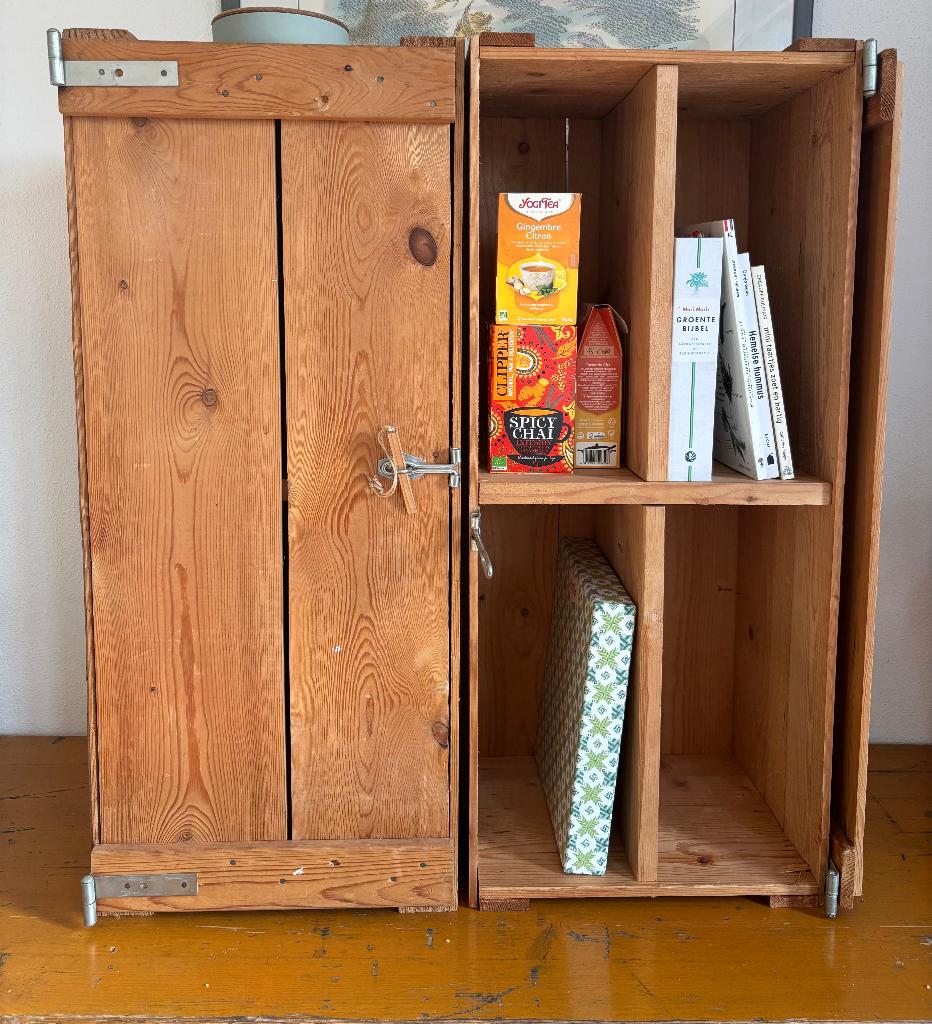 Houten kistjes / kastje, Ophalen, Minder dan 50 cm, Gebruikt, Minder dan 50 cm