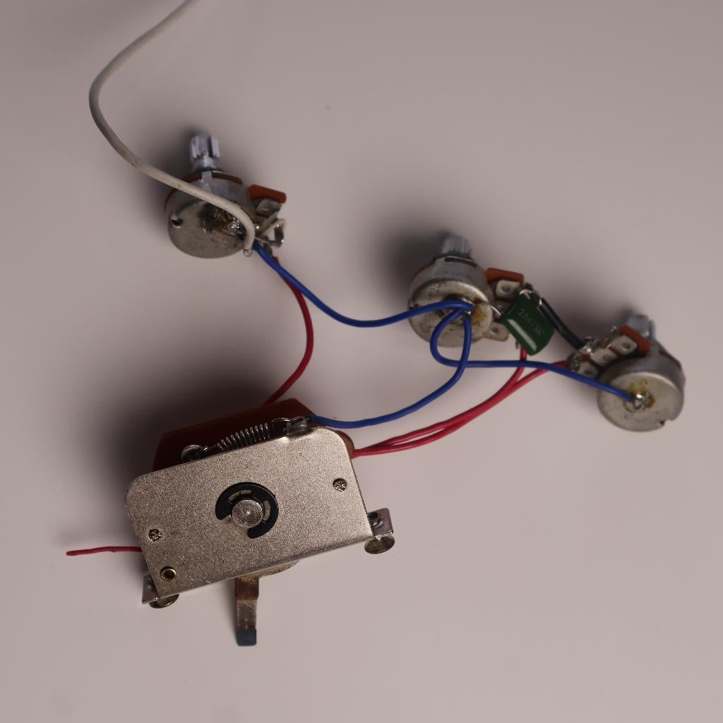 Gitaar elektronica set Strat, Ophalen of Verzenden, Zo goed als nieuw, Elektrische gitaar