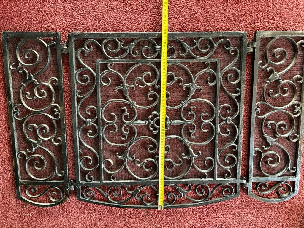 Haardscherm, Ophalen, Zo goed als nieuw, Vrijstaande haard, Houthaard