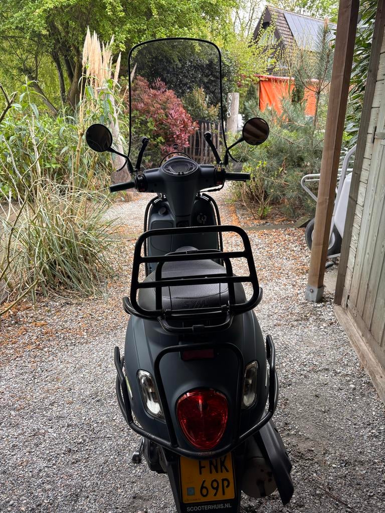 Sym Fiddle 4 E5 2023 - Goed onderhouden 45km/u scooter, Ophalen, Gebruikt, Maximaal 45 km/u, Benzine