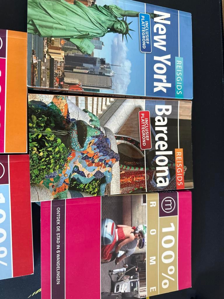 Reisgidsen New York, Barcelona en Rome - 100% en ANWB, Europa, Ophalen of Verzenden, Zo goed als nieuw, Reisgids of -boek