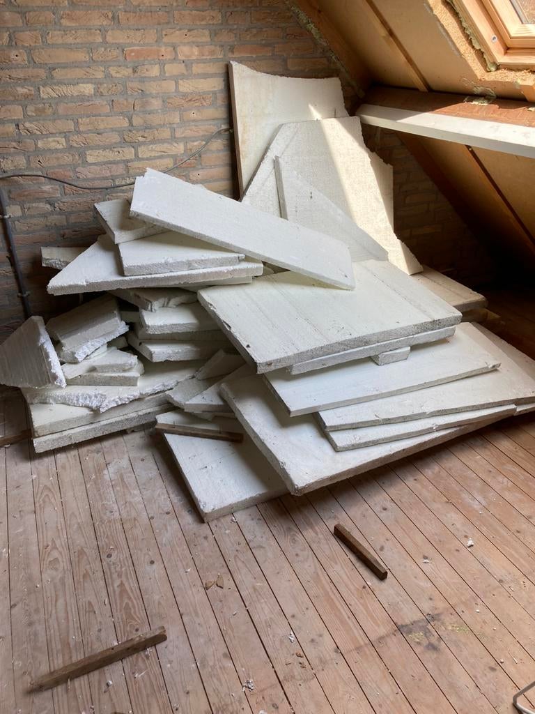 Tempex isolatie piepschuim 5 cm gratis, Ophalen, Zo goed als nieuw, Piepschuim (Tempex), 15 m² of meer