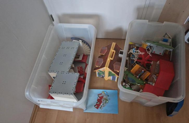 Playmobil huis manege speeltuin meubels koets paarden 3965, Kinderen en Baby's, Speelgoed | Playmobil, Zo goed als nieuw, Ophalen of Verzenden