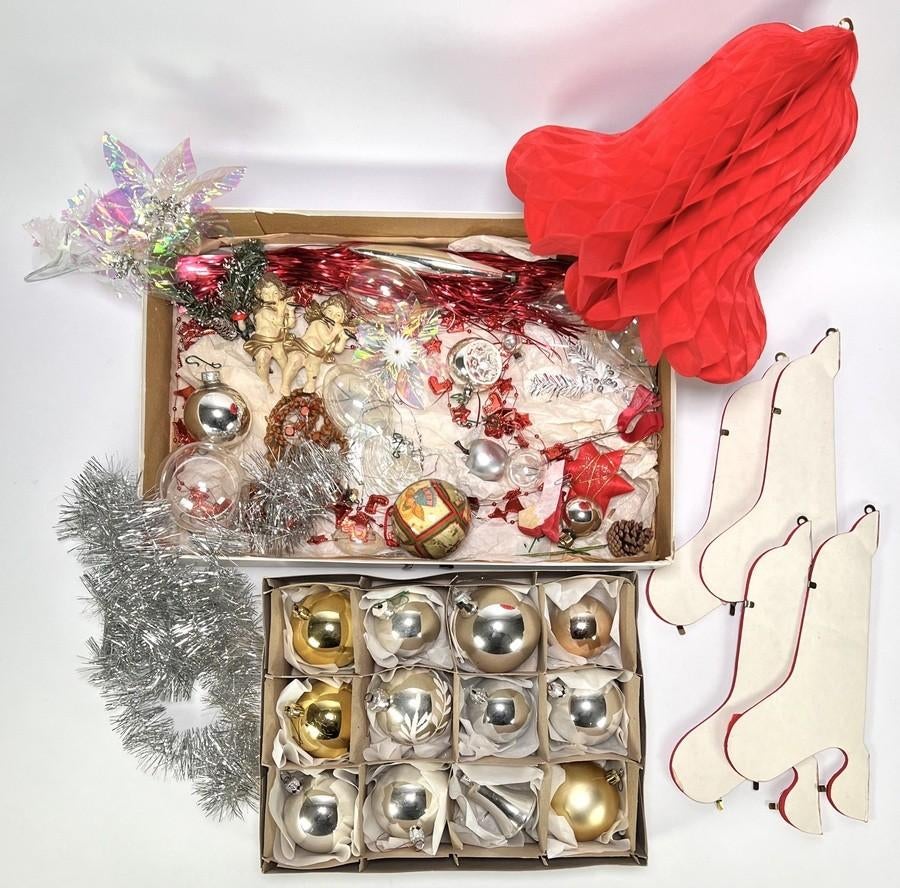 1333. Verzameling kerstversiering, West-Europa, circa 1980, Ophalen of Verzenden