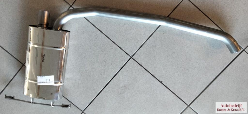 Uitlaatsysteem GEX3502SS Achterdemper Triumph Dolomite sprin, Auto-onderdelen, Uitlaatsystemen, -, Overige automerken, -, Nieuw