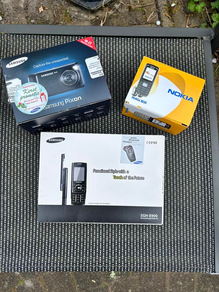 Vintage Telefoons: Samsung Pixon, Nokia 2650, Samsung SGH-E9, Telecommunicatie, Ophalen, Gebruikt, Overige modellen, Zonder simlock