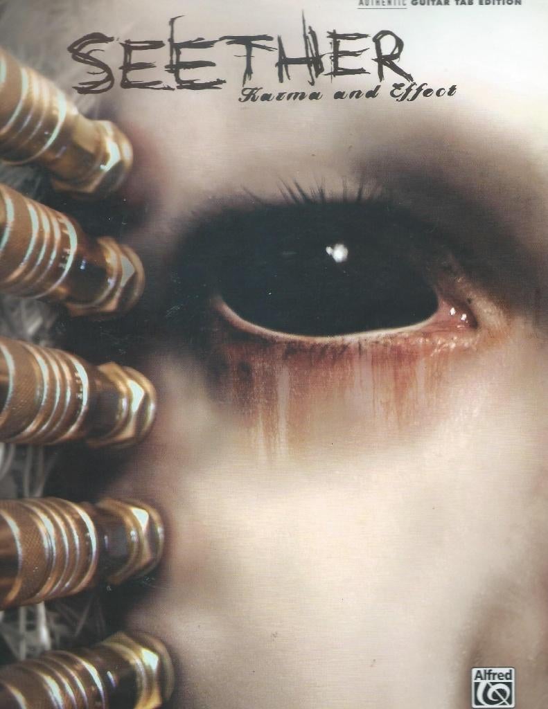 Seether - Karma and Effect, Muziek en Instrumenten, Bladmuziek, Ophalen of Verzenden, Zo goed als nieuw, Keyboard, Artiest of Componist