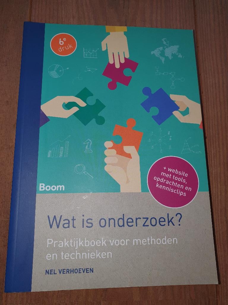 Wat is onderzoek? Praktijkboek voor methoden en technieken., Boeken, Ophalen, Beta, Gelezen, HBO