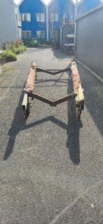 Stalen boot bok met zware wielen voor speedboot (9m), Watersport en Boten, Ophalen, Gebruikt