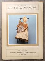 Sotheby Mak van Waay Catalogus 17 mrt 1983 Speelgoed klokken, Ophalen of Verzenden, Gelezen