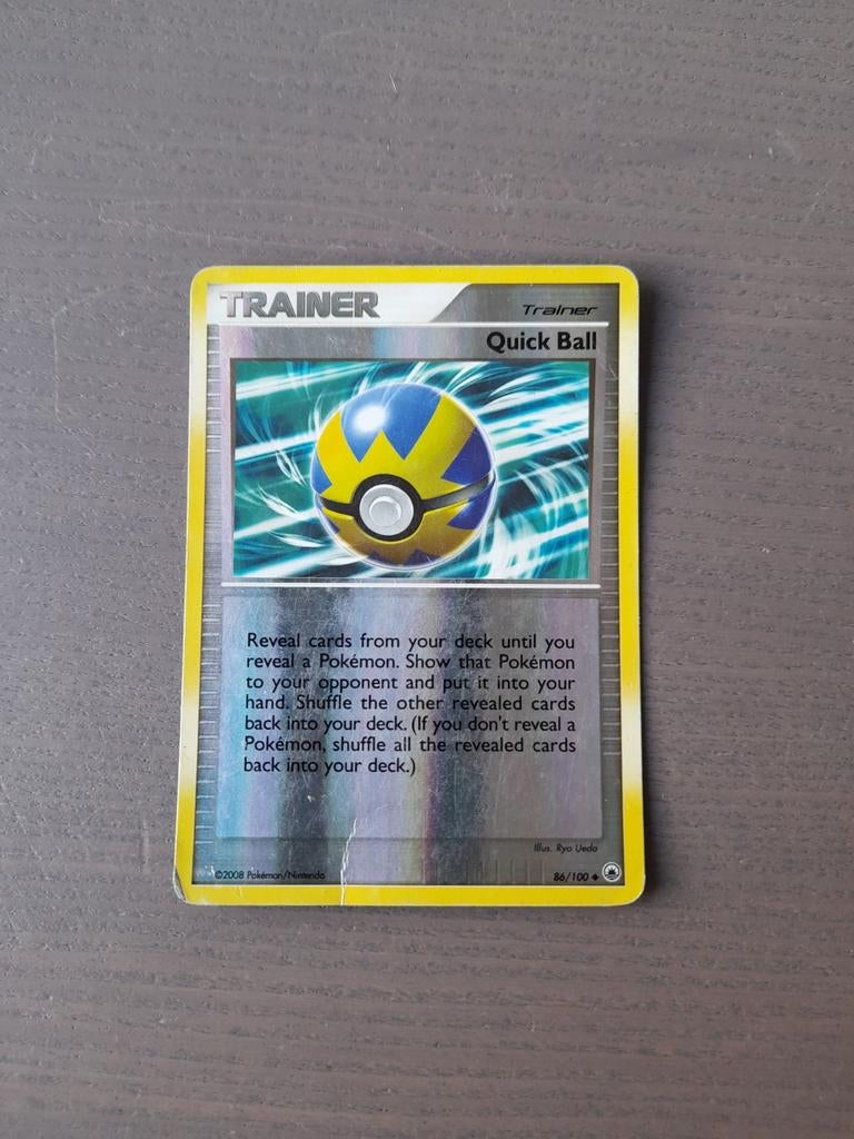 2008 majestic dawn 86/100 quick ball reverse, Ophalen of Verzenden, Gebruikt, Losse kaart, Foil