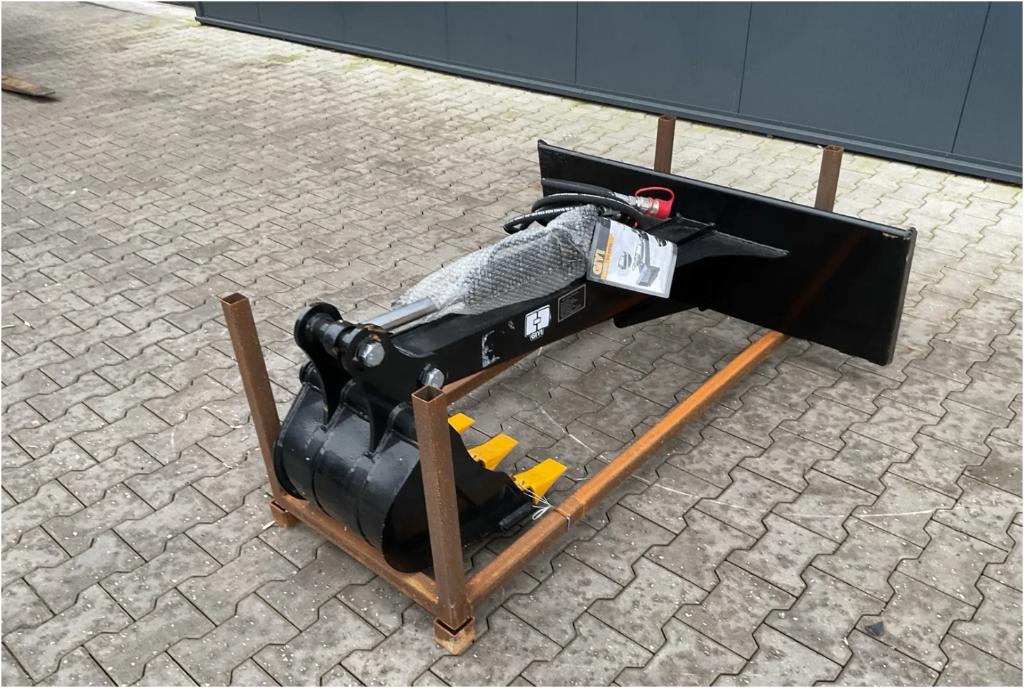 Skidsteer graafarm, Ophalen