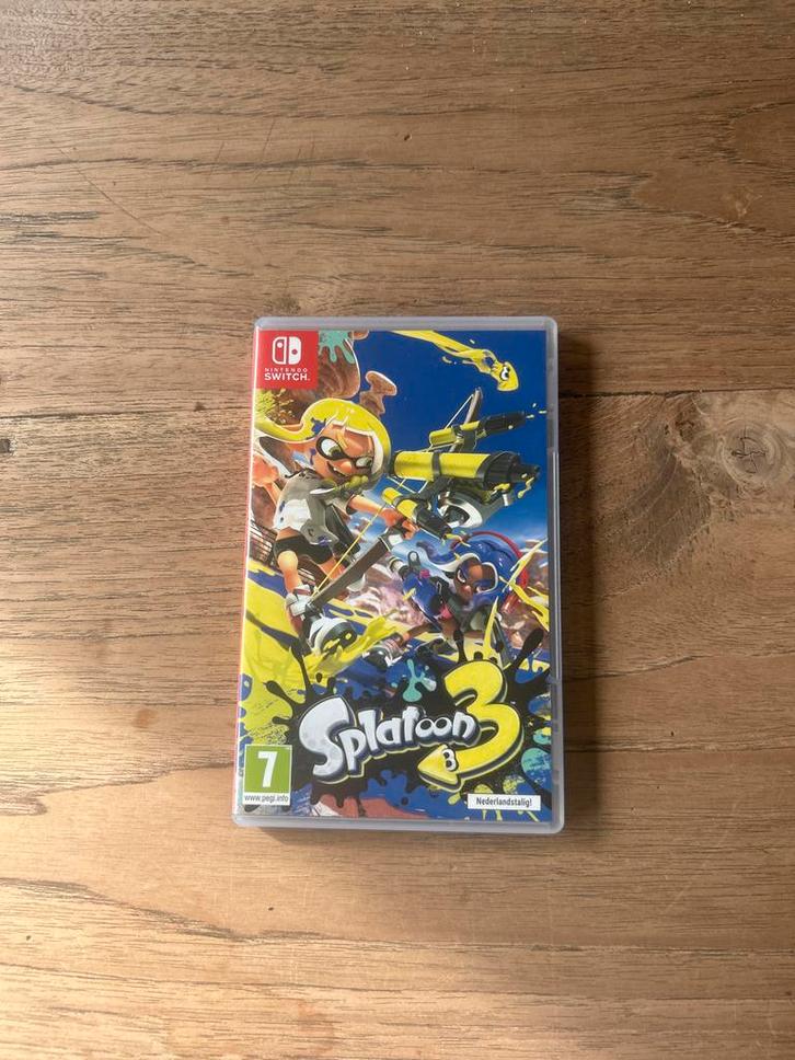 Splatoon 3 - Nintendo Switch Spel, Spelcomputers en Games, Games | Nintendo Switch, Zo goed als nieuw, Shooter, 3 spelers of meer