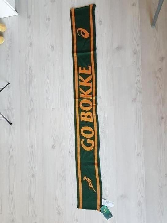 Zuid Afrika rugbyteam Asics fansjaal, Ophalen of Verzenden, Nieuw