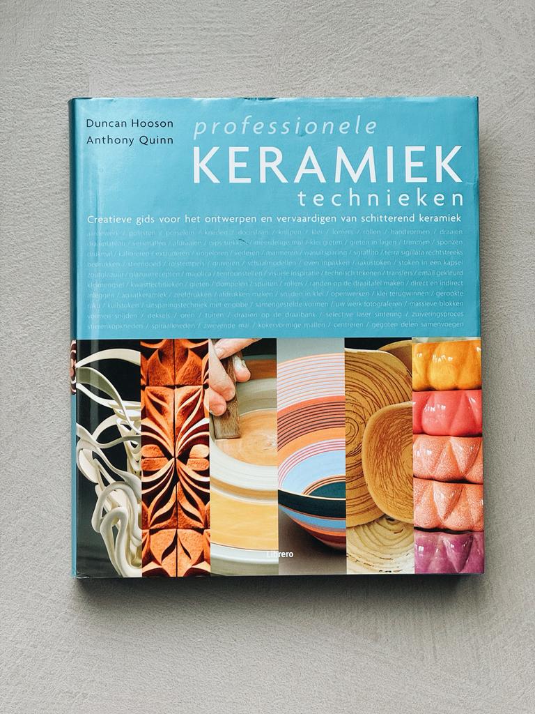 Professionele Keramiek Technieken boek, Boeken, Hobby en Vrije tijd, Verzenden, Zo goed als nieuw, Overige onderwerpen