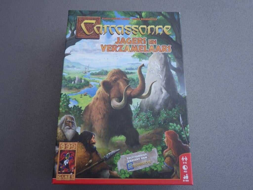 Carcazone jagers en verzamelaars 999 GAMES, Ophalen of Verzenden, Zo goed als nieuw