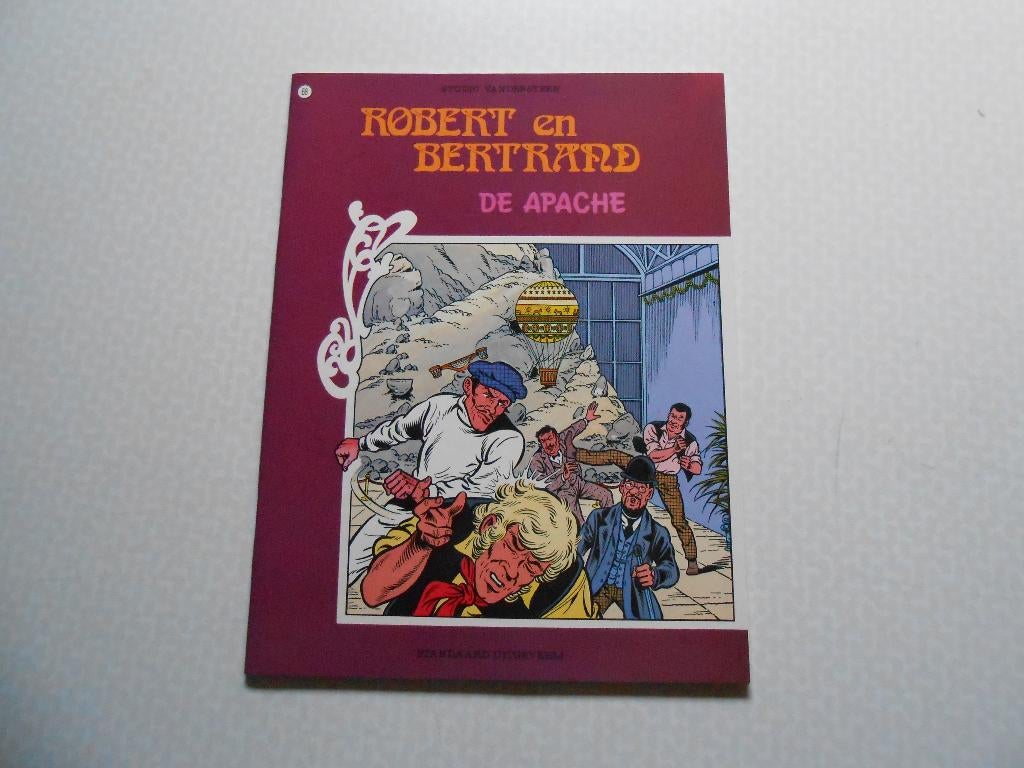 Robert en Bertrand 68 De Apache 1985 ste druk., Willy Vandersteen, Eén stripboek, Nieuw, Ophalen of Verzenden