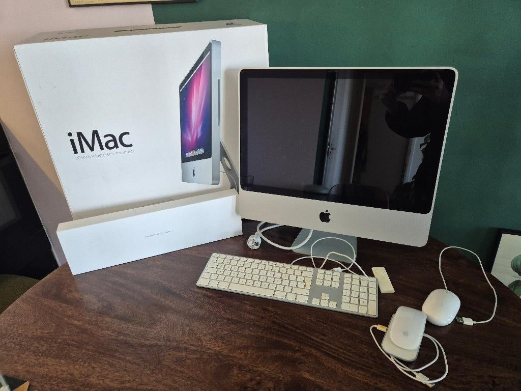 Apple iMac 20" 2.66 GHz met originele accessoires, Computers en Software, Apple Desktops, Gebruikt, iMac, 2 tot 3 Ghz, 4 GB, Ophalen