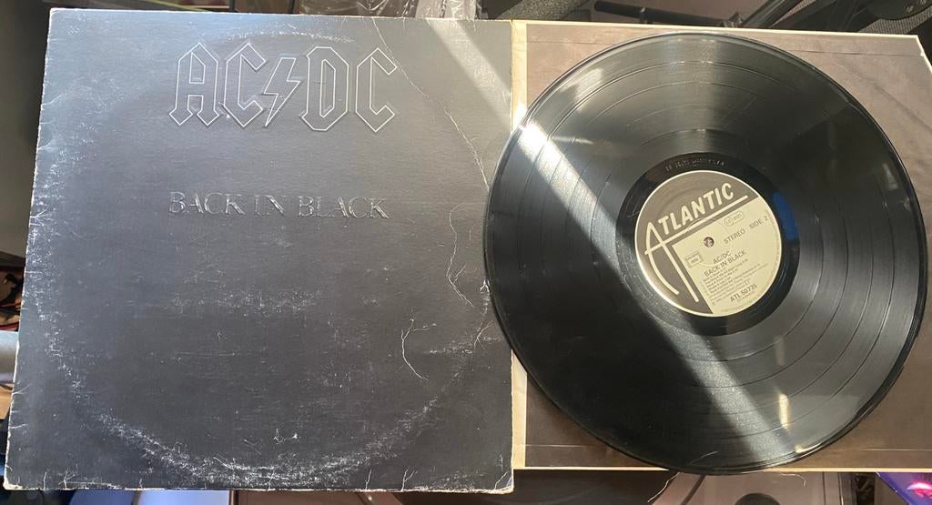 AC⚡️DC vinyl back in black, Ophalen of Verzenden, Zo goed als nieuw