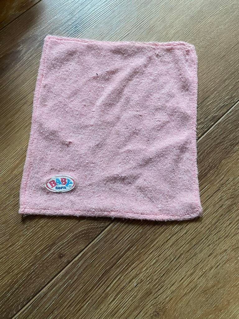 Baby Born handdoekje roze, Ophalen of Verzenden, Zo goed als nieuw, Overige typen