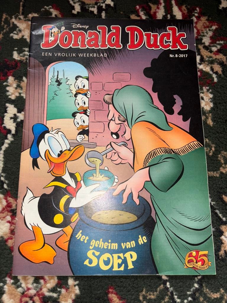 Donald Duck weekblad nr. 8 - 2017, Boeken, Stripboeken, Eén stripboek, Ophalen of Verzenden, Gelezen