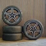 Nette 18" Orig MERCEDES ///AMG Velgen+GOEDE Banden 5x112 A B, Auto-onderdelen, Ophalen, 18 inch, Banden en Velgen, Mercedes