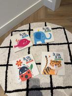 ZGAN 4x baby peuter karton boek Ik zie ik zie dieren kleuren, Ophalen of Verzenden, Zo goed als nieuw, 2 tot 3 jaar