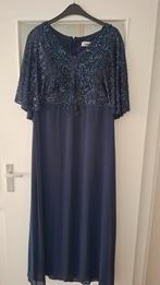 Elegante avondjurk met pailletten - Maat 46, Blauw, Erse Breeze, Maat 46/48 (XL) of groter, Ophalen of Verzenden