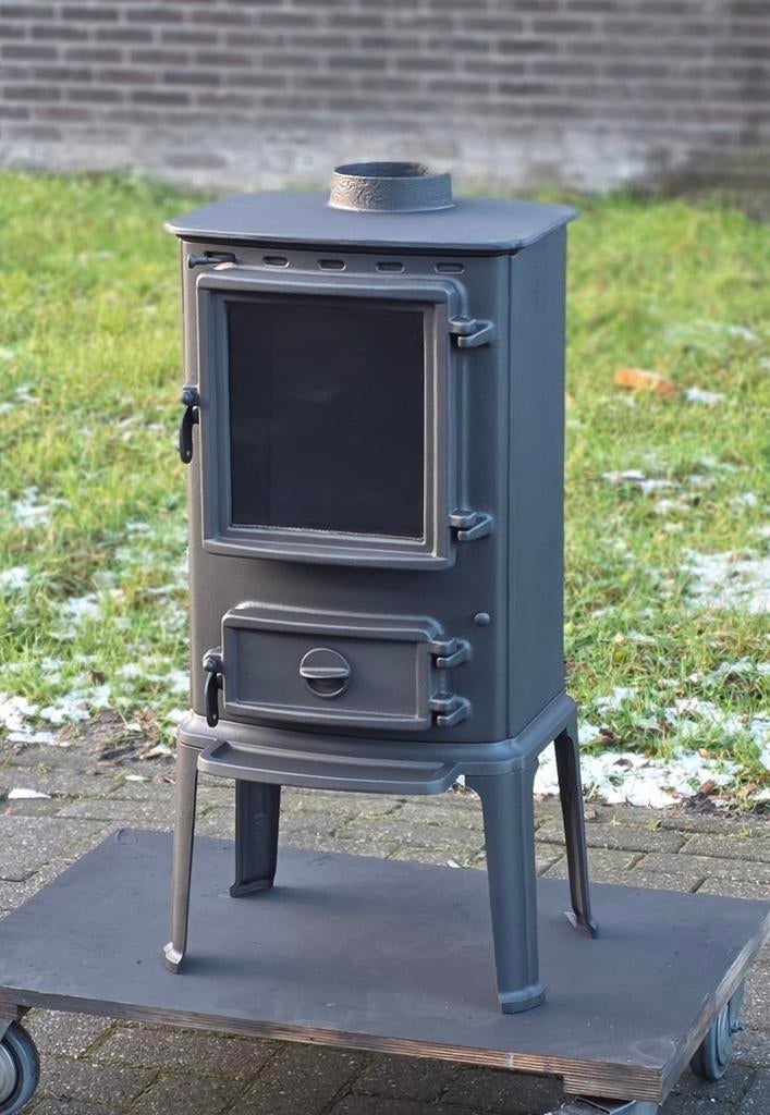Houtkachel Heta Scandia 6304, Huis en Inrichting, Houtkachel, Ophalen of Verzenden, Zo goed als nieuw, Vrijstaand